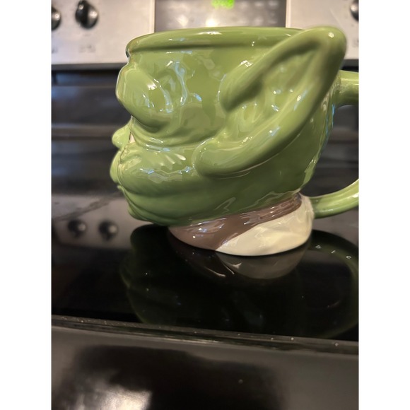 Star Wars Yoda 3D Sculpted Ceramic Coffee Mug Galerie Green Jedi Master - Picture 4 of 5